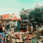 Jemaa el-Fnaa-plein en Medina van Marrakech